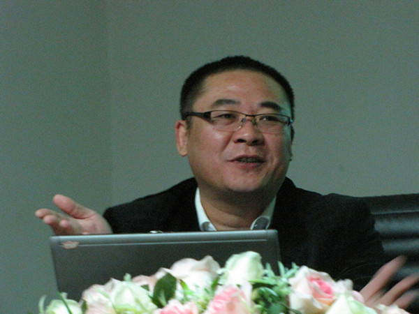 陜西客戶來迅達康汪總講話 陜西客戶來迅達康汪總講話