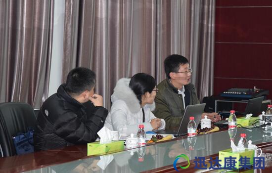 美國泰森集團郭云雷經理和孫麗梅經理聽取工作匯報